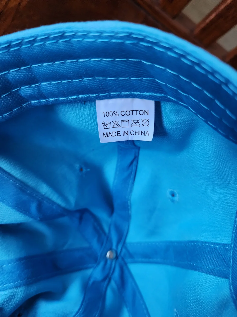 The Finnish Long Drink Embroidered Baseball Cap - Blue